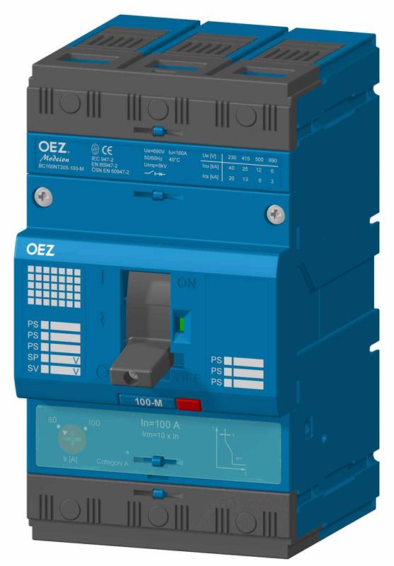 OEZ 20243 BC160NT305-16-M Компактный автоматический выключатель OEZ 20243 BC160NT305-16-M Компактный автоматический выключатель